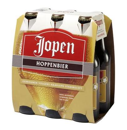 Jopen Hoppen set van 6 flesjes á 0,30 liter Jopen Hoppen set van 6 flesjes á 0,30 liter